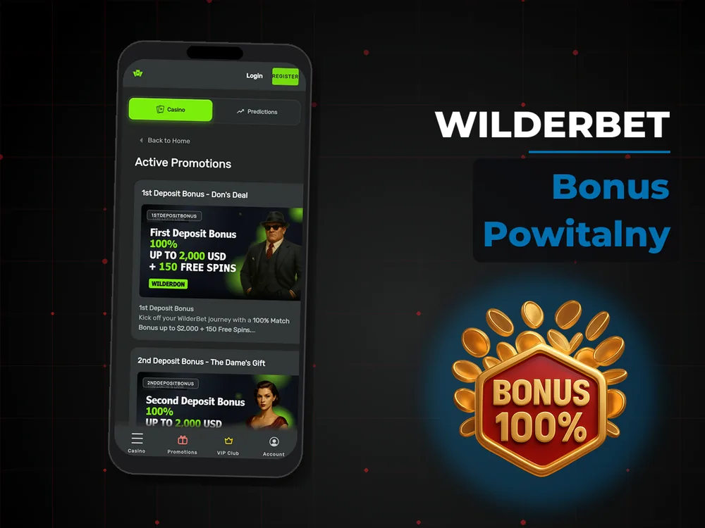 Wilderbet - Bonus Powitalny