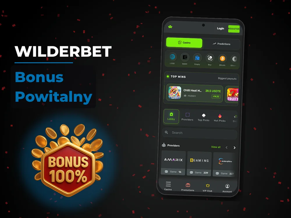 Wilderbet - Bonus Powitalny